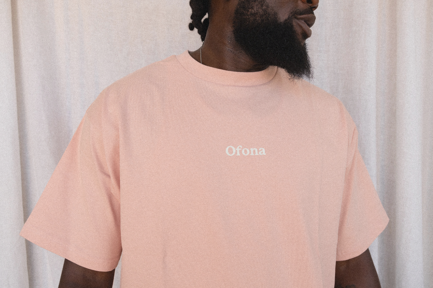 Oversized Logo Tee - Millennial Pink