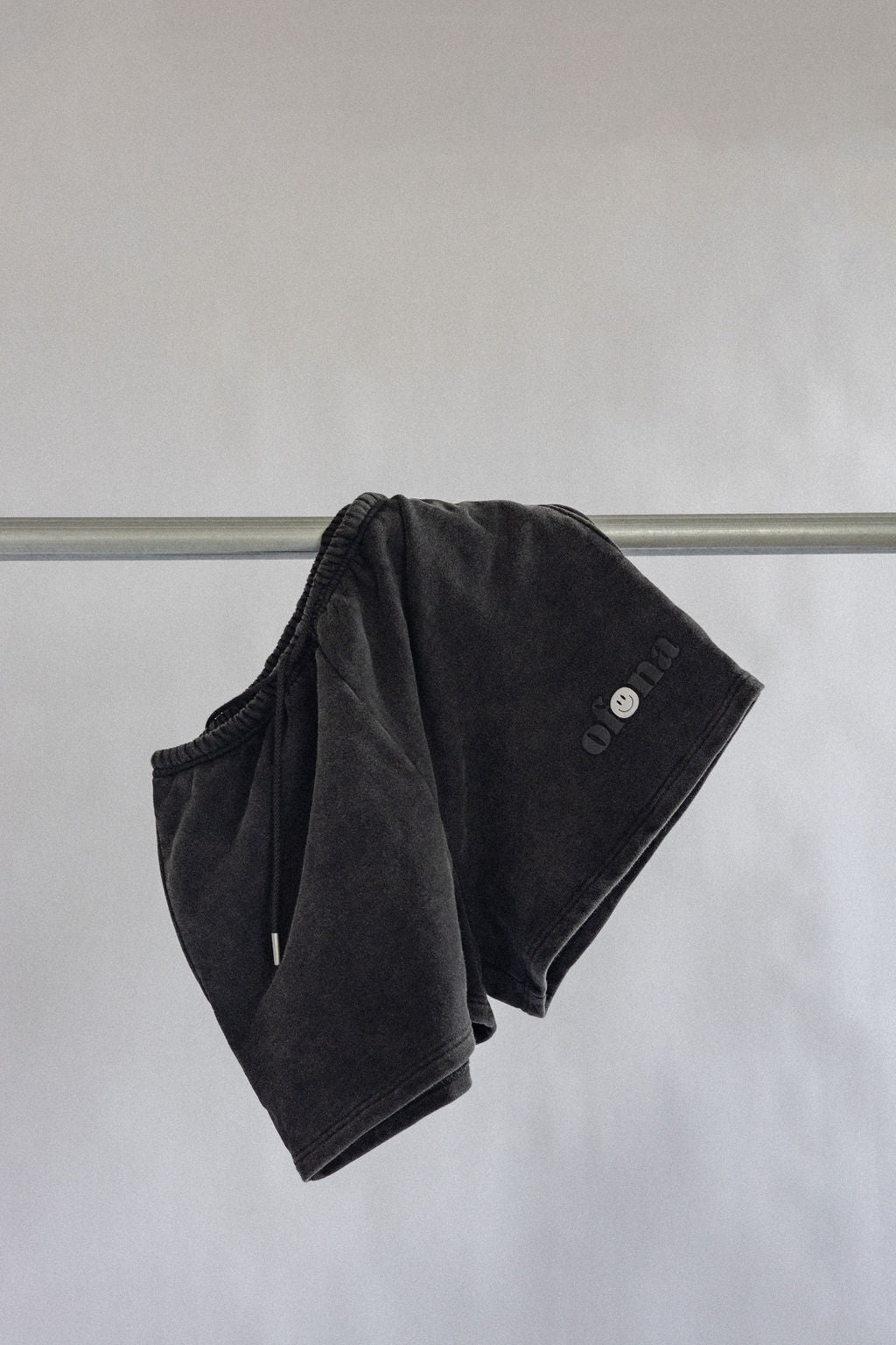 Oversized Core Sweatshort - Black