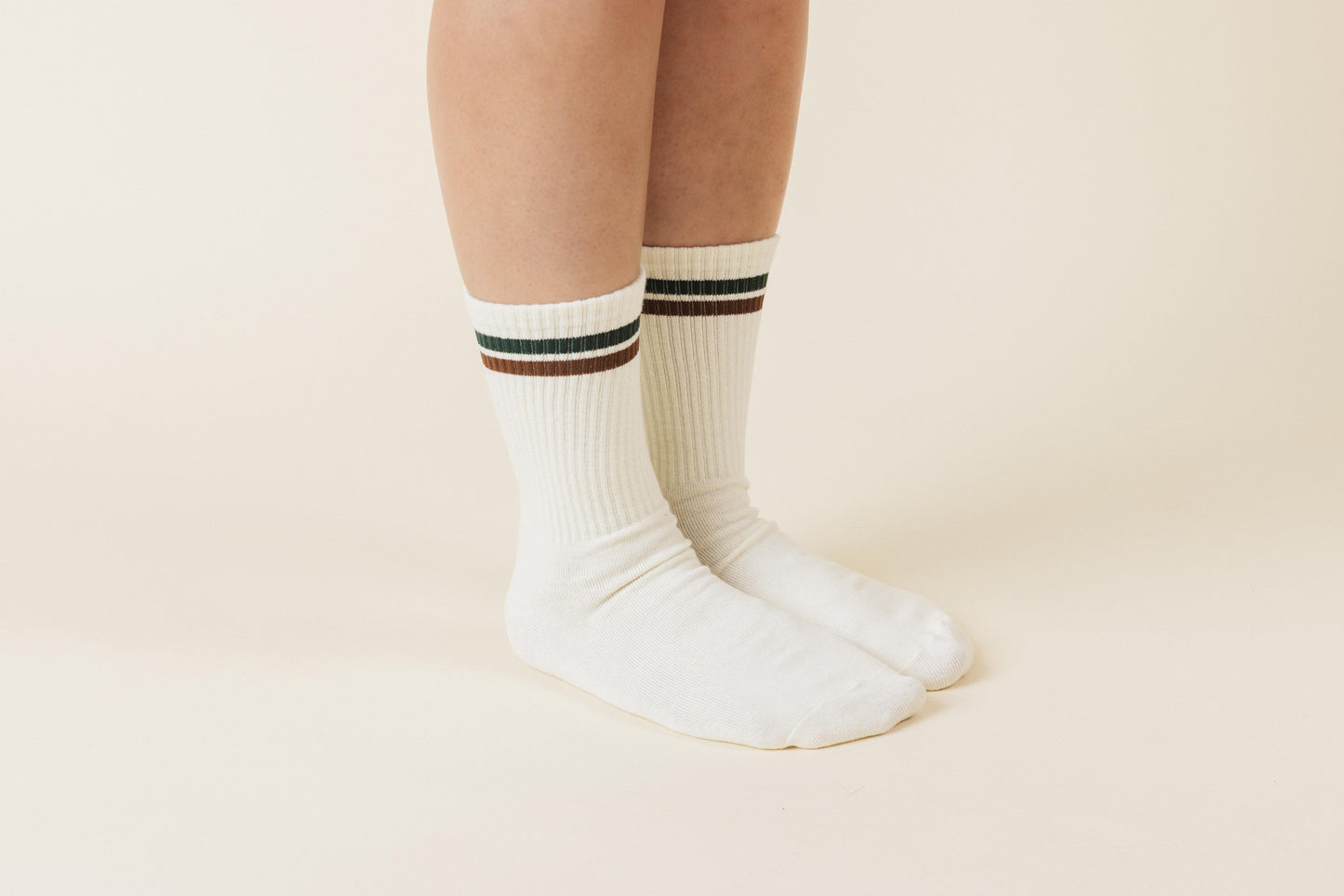 Classic Stripe Crew Socks