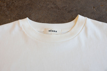 Oversized Scrabble Logo Tee - Off-White